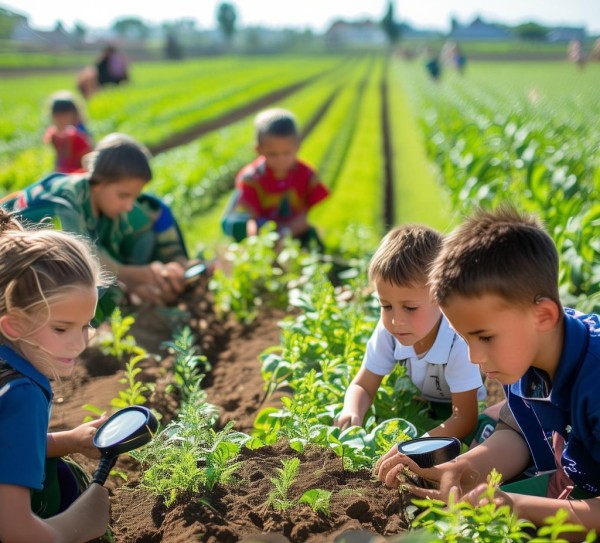 二年级农业科普小镇研学，在田间地头点亮科学与劳动的种子